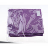 Maxbell Cosmetic Salon Sheets Treatment Bed Table Cover Sheets with Hole Dark Purple