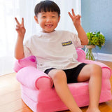 Maxbell Cartoon Kid Children Folding Sofa Cover Couch Slipcover Armchair Cover Pink