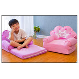 Maxbell Cartoon Kid Children Folding Sofa Cover Couch Slipcover Armchair Cover Pink