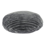 Maxbell 40cm Strip Velvet Cover for Seat Cushions Tatami Pad Protector Deep Grey