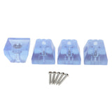 Maxbell 4PCS Wood Furniture Feet Pads Table Chair Leg Riser Hardwood Floor Protector
