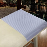 Maxbell Sectional Face Massage Table Towel Beauty Bed Cover Sheet 90x60cm Light Blue