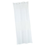 Maxbell 1Pc Voile Curtain Single Panel Sheer Voile Curtain Panel White Punch