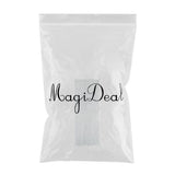 Maxbell 1Pc Voile Curtain Single Panel Sheer Voile Curtain Panel White Punch
