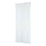 Maxbell 1Pc Voile Curtain Single Panel Sheer Voile Curtain Panel White Punch