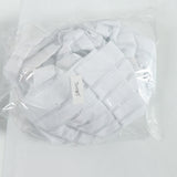 Maxbell 1Pc Voile Curtain Single Panel Sheer Voile Curtain Panel White Punch