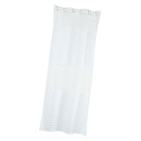 Maxbell 1Pc Voile Curtain Single Panel Sheer Voile Curtain Panel White Punch