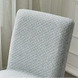 Maxbell Knitted One-piece Dining Room Chair Cover Slipcover Protector  Grey