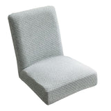 Maxbell Knitted One-piece Dining Room Chair Cover Slipcover Protector  Grey