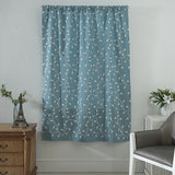 Maxbell Floral Pattern Short Roman Door Window Curtain Sheer Drape Voile B