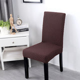 Maxbell Dining Room Chair Cover Stool Seat Protector Banquet Chair Slipcover Brown