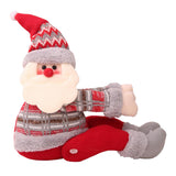 Maxbell 1 Piece Christmas Decoration Plush Toy Curtain Tie Back Buckle Santa Claus