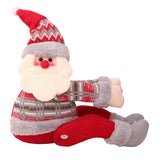 Maxbell 1 Piece Christmas Decoration Plush Toy Curtain Tie Back Buckle Santa Claus