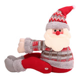 Maxbell 1 Piece Christmas Decoration Plush Toy Curtain Tie Back Buckle Santa Claus