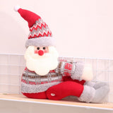 Maxbell 1 Piece Christmas Decoration Plush Toy Curtain Tie Back Buckle Santa Claus