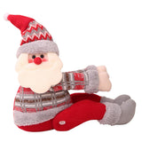 Maxbell 1 Piece Christmas Decoration Plush Toy Curtain Tie Back Buckle Santa Claus