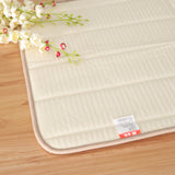 Maxbell Memory Foam Bath Mat Non Slip Absorbent Bath Rug Carpet Beige 50X80cm