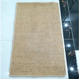 Maxbell Natural Fiber Sisal Rectangle Doormat Indoor Outdoor 45x75cm