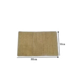 Maxbell Natural Fiber Sisal Rectangle Doormat Indoor Outdoor 50x80cm