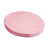 Maxbell Round Silk Cotton Mattress Cover Protector Bed Cover Sheet 200cm Light Pink