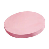 Maxbell Round Silk Cotton Mattress Cover Protector Bed Cover Sheet 200cm Light Pink