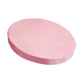 Maxbell Round Silk Cotton Mattress Cover Protector Bed Cover Sheet 200cm Light Pink