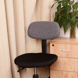 Maxbell Elastic Polyester Office Chair Seat Cover for Kitchen Wedding Banquet Black