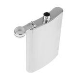 Maxbell Mini Pocket Hip Flask Flagon Stainless Steel Liquor Barware 10oz 280ml