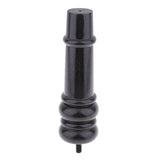 Maxbell Wood Plinth Leg For Kitchen Cabinet/Furniture/Sofa  Irregular cylinder black