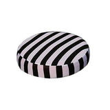 Maxbell Home Bar Stool Covers Round Chair Seat Cover Cushions Sleeve Stripe
