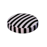 Maxbell Home Bar Stool Covers Round Chair Seat Cover Cushions Sleeve Stripe