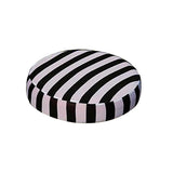 Maxbell Home Bar Stool Covers Round Chair Seat Cover Cushions Sleeve Stripe