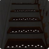 Maxbell Indoor Non Slip Self-adhesive Staircase Tread Night Luminous Mats Beige