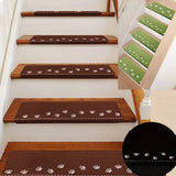 Maxbell Indoor Non Slip Self-adhesive Staircase Tread Night Luminous Mats Beige