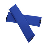Maxbell 1Pair Chair Armrest Cover Zipper Elastic Chair Arm Cover Protector Navy Blue