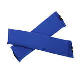 Maxbell 1Pair Chair Armrest Cover Zipper Elastic Chair Arm Cover Protector Navy Blue