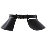 Maxbell Women PU Leather Waistband Waist Belt Skirt Harness Gothic Punk Club Wear