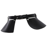 Maxbell Women PU Leather Waistband Waist Belt Skirt Harness Gothic Punk Club Wear