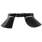 Maxbell Women PU Leather Waistband Waist Belt Skirt Harness Gothic Punk Club Wear