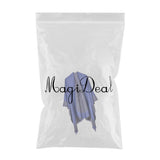 Maxbell Ladies Warm Shawl Wrap Open Front Poncho Cape Winter Cardigan Sweater Blue