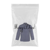 Maxbell Chef Coat Jacket Long Sleeve Catering Kitchen Uniform Apparel Navy Blue L