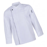 Maxbell Chef Coat Jacket Long Sleeve Catering Kitchen Uniform Apparel White XXXL