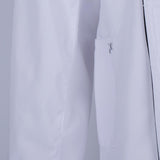 Maxbell Chef Coat Jacket Long Sleeve Catering Kitchen Uniform Apparel White XXXL