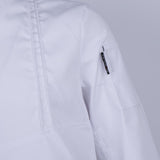 Maxbell Chef Coat Jacket Long Sleeve Catering Kitchen Uniform Apparel White XXXL