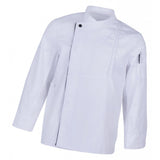 Maxbell Chef Coat Jacket Long Sleeve Catering Kitchen Uniform Apparel White XXL