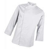 Maxbell Chef Jackets Coat Long Sleeves Shirt Kitchen Uniform Workwear  White 2XL