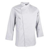 Maxbell Chef Jackets Coat Long Sleeves Shirt Kitchen Uniform Workwear  White 2XL