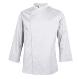 Maxbell Chef Jackets Coat Long Sleeves Shirt Kitchen Uniform Workwear  White 2XL