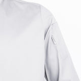 Maxbell Chef Jackets Coat Long Sleeves Shirt Kitchen Uniform Workwear  White 2XL