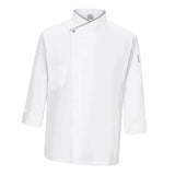 Maxbell Chef Jackets Coat Long Sleeves Shirt Kitchen Uniform Workwear  White L